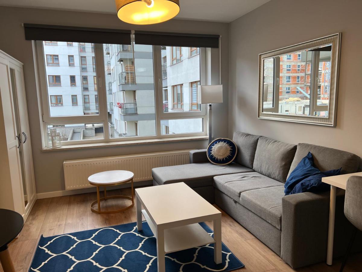 Krakowska Blue Studio Free Parking 2 Apartamento Varsovia Exterior foto