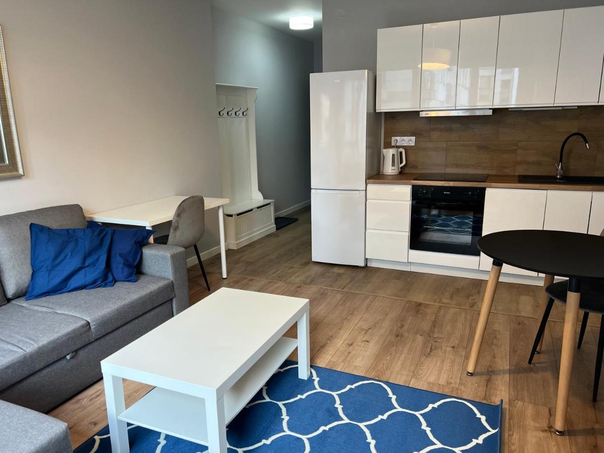 Krakowska Blue Studio Free Parking 2 Apartamento Varsovia Exterior foto